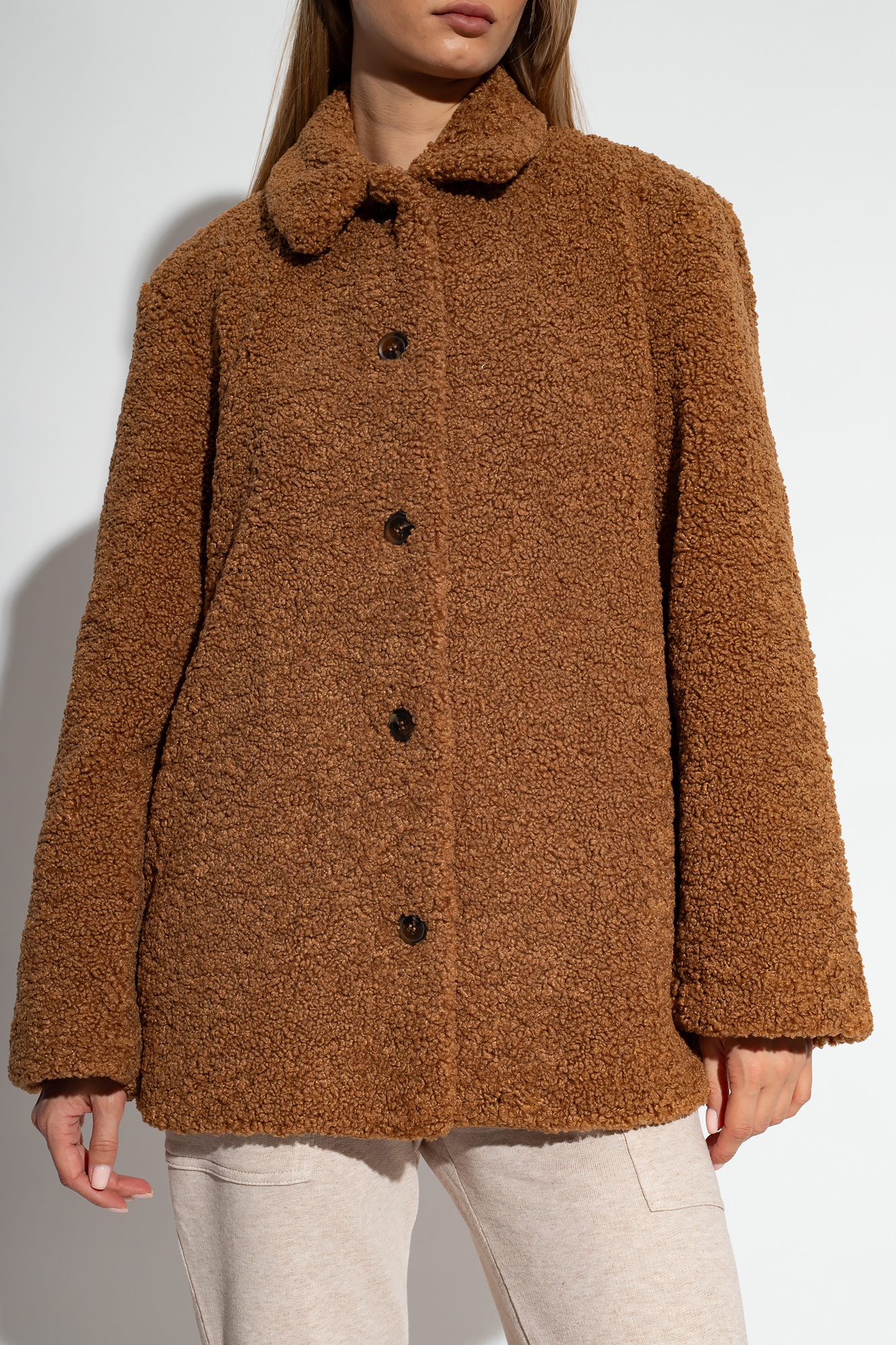 Samsoe samsoe hot sale teddy jacket